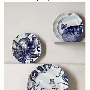 From the Deep 8” Octopus Salad Plate *Discontinued* Anthropologie